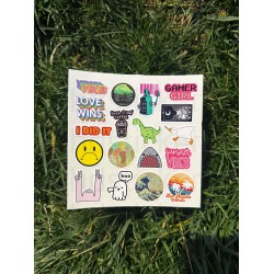70 Adet Bullet Journal Ajanda Daily Cute Çıkartma Planner Defter Laptop Etiket Sticker Seti Mini P1