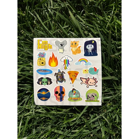 70 Adet Bullet Journal Ajanda Daily Cute Çıkartma Planner Defter Laptop Etiket Sticker Seti Mini P5