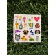 70 Adet Bullet Journal Ajanda Daily Cute Çıkartma Planner Defter Laptop Etiket Sticker Seti Mini P5