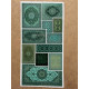 71 Adet Etnik Halı Kilim Desenli Motif Vintage Bohem Ajanda Defter Scrapbook Etiket Sticker Çıkartma