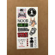 74 Adet Gamer Sticker Seti - Oyuncu Etiket Paketi, Konsol, PC, Laptop Etiket Çıkartma 74 Adet Gamer Sticker Seti - Oyuncu Etiket Paketi, Konsol, PC, Laptop Etiket Çıkartma