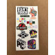 74 Adet Gamer Sticker Seti - Oyuncu Etiket Paketi, Konsol, PC, Laptop Etiket Çıkartma 74 Adet Gamer Sticker Seti - Oyuncu Etiket Paketi, Konsol, PC, Laptop Etiket Çıkartma