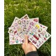 78 Adet Hello Kitty Bullet Journal Ajanda Planner Laptop Defter Etiket Sticker Seti Mini Cute Tablet