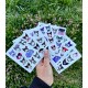 78 Adet Kuromi Bullet Journal Ajanda Planner Laptop Defter Etiket Sticker Seti Mini Hello Kitty Cute