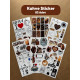 83 Adet Coffee Temalı Sticker Seti Ajanda Planner Bullet Journal Sanat Art Kahve Etiket Çıkartma 83 Adet Coffee Temalı Sticker Seti Ajanda Planner Bullet Journal Sanat Art Kahve Etiket Çıkartma