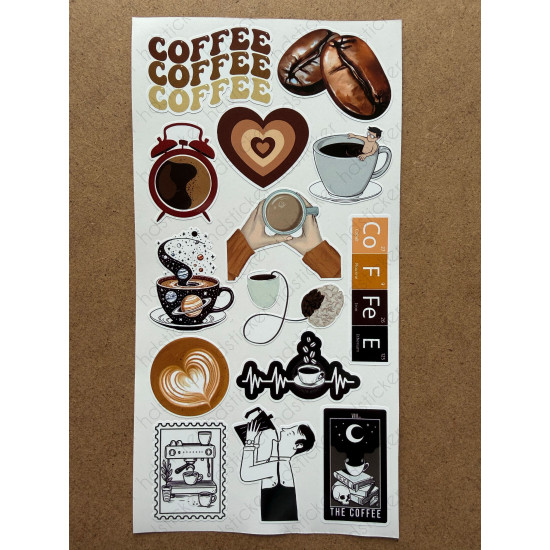 83 Adet Coffee Temalı Sticker Seti Ajanda Planner Bullet Journal Sanat Art Kahve Etiket Çıkartma 83 Adet Coffee Temalı Sticker Seti Ajanda Planner Bullet Journal Sanat Art Kahve Etiket Çıkartma