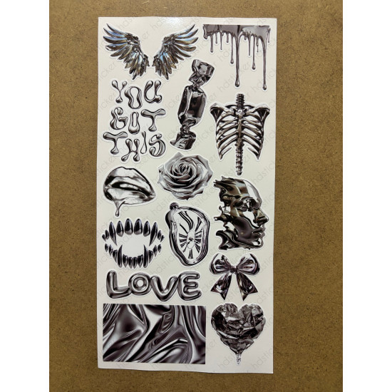 92 Adet Silver Temalı Sticker Seti Ajanda Planner Bullet Journal Sanat Art Gümüş Etiket Çıkartma 92 Adet Silver Temalı Sticker Seti Ajanda Planner Bullet Journal Sanat Art Gümüş Etiket Çıkartma