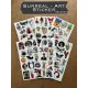 95 Adet Surreal Sanat Sticker Seti - Renkli Etiket, Planner Ajanda Bullet Journal Art Laptop Tablet