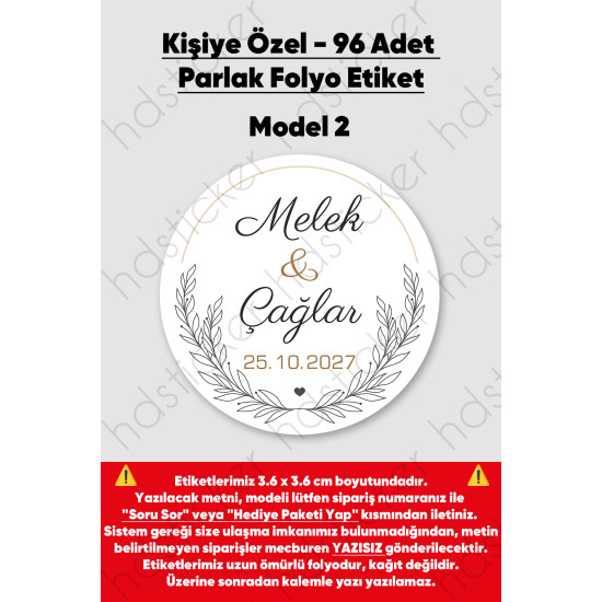 96 Adet Kişiye Özel Kına Nişan Nikah Düğün Sünnet Bebek Firma Etiketi Sticker Hediye Çikolata 3.6 cm 96 Adet Kişiye Özel Kına Nişan Nikah Düğün Sünnet Bebek Firma Etiketi Sticker Hediye Çikolata 3.6 cm