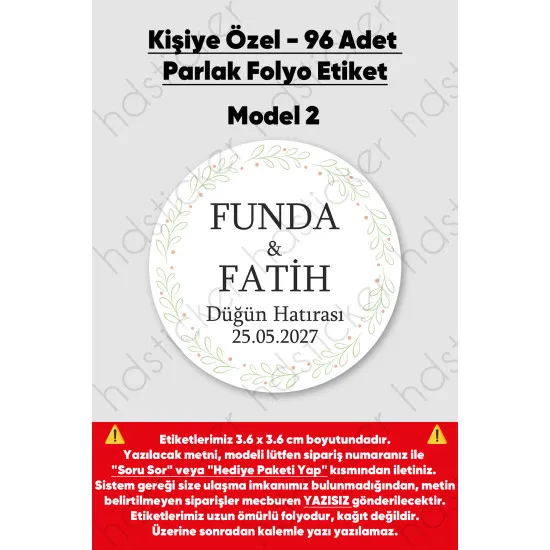 96 Adet Kişiye Özel Kına Nişan Nikah Düğün Sünnet Bebek Firma Etiketi Sticker Hediye Çikolata 3.6 cm 96 Adet Kişiye Özel Kına Nişan Nikah Düğün Sünnet Bebek Firma Etiketi Sticker Hediye Çikolata 3.6 cm