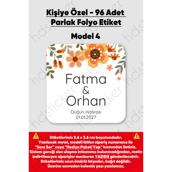 96 Adet Kişiye Özel Kına Nişan Nikah Düğün Sünnet Bebek Firma Etiketi Sticker Hediye Çikolata 3.6 cm 96 Adet Kişiye Özel Kına Nişan Nikah Düğün Sünnet Bebek Firma Etiketi Sticker Hediye Çikolata 3.6 cm