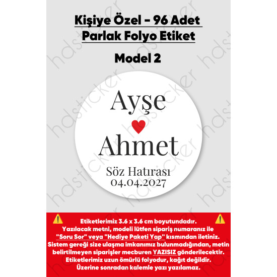 96 Adet Kişiye Özel Kına Nişan Nikah Düğün Sünnet Bebek Firma Etiketi Sticker Hediye Çikolata 3.6 cm 96 Adet Kişiye Özel Kına Nişan Nikah Düğün Sünnet Bebek Firma Etiketi Sticker Hediye Çikolata 3.6 cm