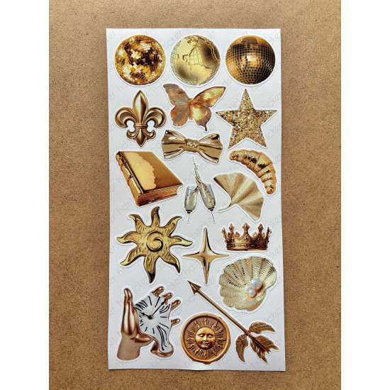 98 Adet Gold Temalı Sticker Seti Ajanda Planner Bullet Journal Sanat Art Altın Etiket Çıkartma 98 Adet Gold Temalı Sticker Seti Ajanda Planner Bullet Journal Sanat Art Altın Etiket Çıkartma