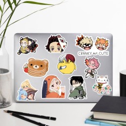 Anime Çizgi Film Laptop Notebook Tablet Sticker P2