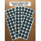 Bayramınız Mübarek Olsun Sticker 126 Adet 3 Cm Kargo Ambala Etiketi Hediyelik Paketleme Süsleme