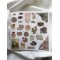 Bullet Journal - Ajanda - Planner - Laptop Sticker Seti Mini 27 Adet P12