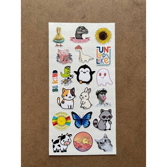 Bullet Journal - Ajanda - Planner - Defter - Laptop Etiket Sticker Seti Mini 40 Adet P1 Bullet Journal - Ajanda - Planner - Defter - Laptop Etiket Sticker Seti Mini 40 Adet P1