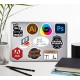 Grafik Tasarım Çizim Designer Temalı Sanat Laptop Notebook Tablet Etiket Sticker Set P1