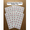 Güzel Günlerde Kullanın Sticker 126 Adet 3 Cm Kargo Ambalaj Etiketi Hediyelik Paketleme Süsü