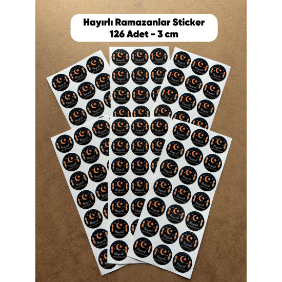 Hayırlı Ramazanlar Sticker 126 Adet 3 Cm Firma Kargo Ambalaj Etiketi Hediyelik Paketleme Süsü Hayırlı Ramazanlar Sticker 126 Adet 3 Cm Firma Kargo Ambalaj Etiketi Hediyelik Paketleme Süsü