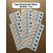 Hayırlı Ramazanlar Sticker 126 Adet 3 Cm Kargo Ambalaj Etiketi Hediyelik Paketleme İşletme Süs