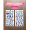 Hello Kitty Bullet Journal - Ajanda - Planner - Laptop Sticker Seti Mini 47 Adet