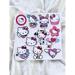 Hello Kitty Çizgi Film Laptop Notebook Tablet Sticker P2