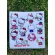 Hello Kitty Temalı Laptop Notebook Bullet Journal - Ajanda - Planner Tablet Sticker Seti 72 Adet