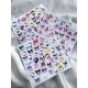 Hello Kitty Ve Arkadaşları Kuromi My Melody Cinnamoroll 130 Adet Bullet Journal Etiket Sticker Seti