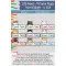 İsme Özel Okul Etiketi Kalem Defter Etiketi Özel İsim Yazılabilen Sticker Etiket 135 Adet P27