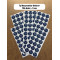 İyi Bayramlar Sticker 126 Adet 3 Cm Kargo Ambalaj Etiketi Hediyelik Paketleme İşletme Sticker
