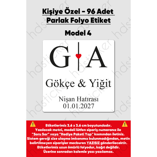 96 Adet Kişiye Özel Kına Nişan Nikah Düğün Sünnet Bebek Firma Etiketi Sticker Hediye Çikolata 3.6 cm 96 Adet Kişiye Özel Kına Nişan Nikah Düğün Sünnet Bebek Firma Etiketi Sticker Hediye Çikolata 3.6 cm