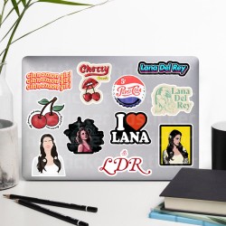 Lana Del Rey Laptop Notebook Tablet Etiket Sticker P1