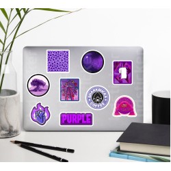 Vsco Mor Temalı Motivasyon Ajanda Çıkartma Laptop Valiz Tablet Notebook Cute Etiket Sticker Seti P2