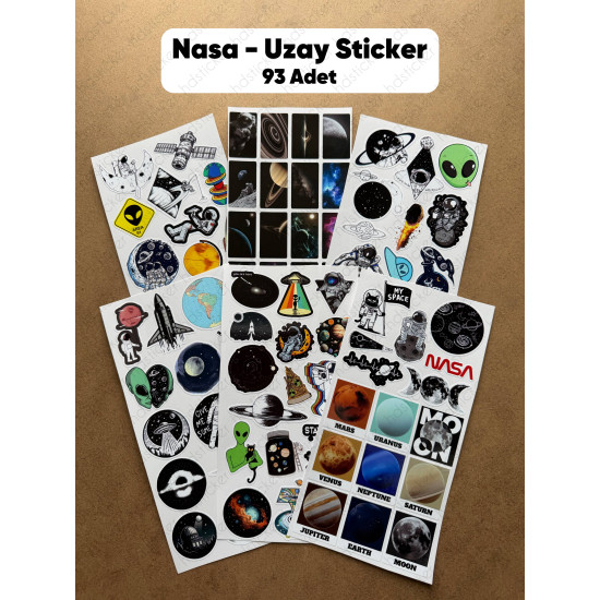 93 Adet Nasa Uzay Astronot Gezegen Roket Laptop Telefon Tablet Ajanda Bullet Journal Sticker Seti 93 Adet Nasa Uzay Astronot Gezegen Roket Laptop Telefon Tablet Ajanda Bullet Journal Sticker Seti