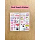 Pink Temalı Sticker Seti 32 Adet Planner Ajanda Laptop Tablet Telefon Bullet Journal Etiket Pink Temalı Sticker Seti 32 Adet Planner Ajanda Laptop Tablet Telefon Bullet Journal Etiket
