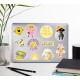 Vsco Sarı Temalı Motivasyon Ajanda Çıkartma Laptop Valiz Tablet Notebook Etiket Sticker Seti P1