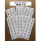 Thank You Sticker 126 Adet 3 Cm Kargo Ambalaj Etiketi Hediyelik Paketleme İşletme Firma Süsü