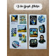 Van Gogh Sanat Art Mental Temalı Laptop Notebook Tablet Etiket Sticker P2