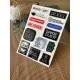 Yazılım Premium 3D Görünümlü Göz Alıcı Parlak Kabartmalı Sticker Seti - Telefon Kılıfı Süsü, Etiket Yazılım Premium 3D Görünümlü Göz Alıcı Parlak Kabartmalı Sticker Seti - Telefon Kılıfı Süsü, Etiket
