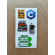 Yazılım & Yazılımcı Software Developer Laptop Notebook Tablet Etiket Sticker Set P52