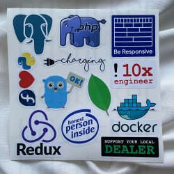 Yazılım & Yazılımcı Laptop Notebook Tablet Sticker P11