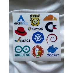 Yazılım & Yazılımcı Software Developer Laptop Notebook Tablet Etiket Sticker P16
