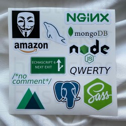 Yazılım & Yazılımcı Software Developer Laptop Notebook Tablet Etiket Sticker P18