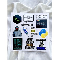 Yazılım & Yazılımcı Laptop Notebook Tablet Sticker P19