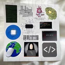 Yazılım & Yazılımcı Laptop Notebook Tablet Sticker P25