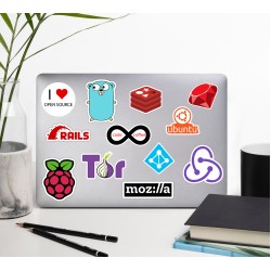 Yazılım & Yazılımcı Software Developer Laptop Notebook Tablet Etiket Sticker P27