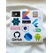 Yazılım & Yazılımcı Software Developer Laptop Notebook Tablet Etiket Sticker P33