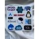 Yazılım & Yazılımcı Software Developer Laptop Notebook Tablet Etiket Sticker P38