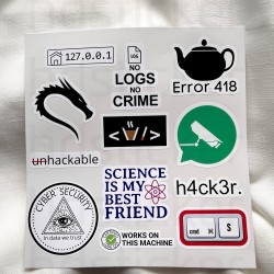 Yazılım & Yazılımcı Laptop Notebook Tablet Sticker P6
